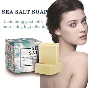 Etichetta privata sale del mar morto biologico cura della pelle naturale sapone di latte di capra fatto a mano personalizzato corpo sbiancante Savon Eclaircissan - Product Image 3