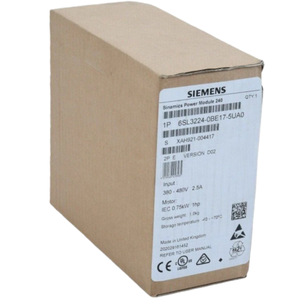 อินเวอร์เตอร์ปรับความถี่ 3AC 380-480V 0.75kW รุ่น 6SL3224-0BE17-5UA0 6SL3224-0BE13-7UA0 6SL3224-0BE15-5UA0 6SL3224-0BE21-1UA - Product Image 1