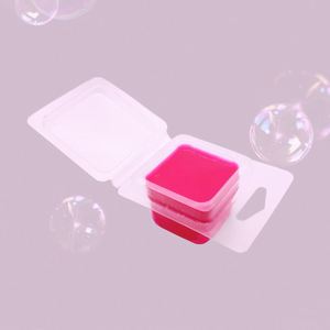 Vente en gros d'emballages en plastique presse à chaud à clapet en forme de lune coquilles pour cire fond barres pression - Product Image 3