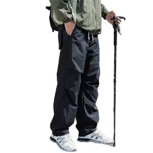 <span class=keywords><strong>Pantalon</strong></span> cargo décontracté pour homme, style printemps-automne, pour l'extérieur, respirant, coupe ample, fermeture éclair, jambe droite <span class=keywords><strong>et</strong></span> large - Product Image 5