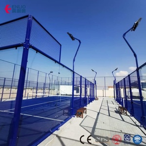 Pistas de Pádel de Lujo Enlio Super Panorámicas con Vista Completa para Interiores y Exteriores, <span class=keywords><strong>Cancha</strong></span> de Pádel, Pista de Pádel China - Product Image 5
