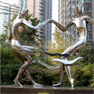 Fabricant de sculptures d'art déco en acier inoxydable imperméable pour l'extérieur, pour des projets d'art public durables - Product Image 2