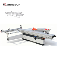Scie à panneaux de précision robuste avec table coulissante pour la découpe de panneaux en bois, MDF, contreplaqué et mélamine