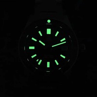 Cronógrafo clásico Diver Reloj automático Zafiro Luminoso AR Recubrimiento Cerámica Bisel Impermeable Hombres Reloj de pulsera