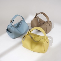 Vente en gros d'usine 2025 en stock personnalisé nouveau sac à main design de luxe pour dames sac à bandoulière en cuir véritable coloré pour les fêtes
