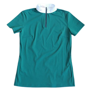 Ensemble d'accessoires pratique pour les passionnées d'équitation, chemise d'équitation à manches courtes avec fermeture éclair, accessoire personnalisé - Product Image 1