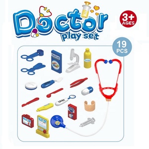 Kit Medico <span class=keywords><strong>Giocattolo</strong></span> in Plastica Blu, <span class=keywords><strong>Set</strong></span> Medico Portatile per Bambini, Gioco Educativo di Imitazione, Gioco di Ruolo, <span class=keywords><strong>Giocattolo</strong></span> Armadietto dei Medicinali - Product Image 5