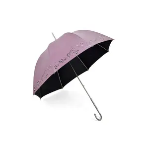 Bonne Qualité tissu pongé Parapluie sérigraphie parapluie