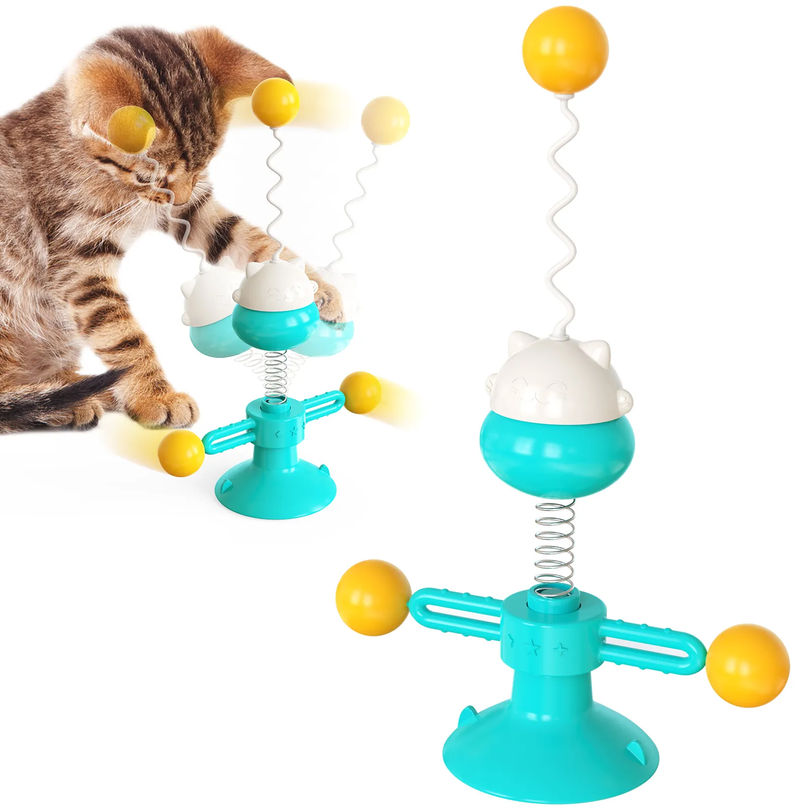 Juguete de entrenamiento ABS para gato, nuevo diseño, duradero y saludable, IQ