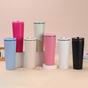 Gobelet isotherme portable en acier inoxydable 304 à double paroi <span class=keywords><strong>de</strong></span> 850 ml avec couvercle à paille et poignée, personnalisable avec logo, idéal pour le camping en extérieur, cadeau <span class=keywords><strong>de</strong></span> Noël - Product Image 4