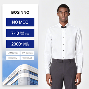 <span class=keywords><strong>Camicia</strong></span> da <span class=keywords><strong>Sposo</strong></span> di Lusso Personalizzata per Uomo, Facile da Curare, in Puro Cotone, Vestibilità Slim, con Bottoni a Rana e Colletto Arrotondato - Product Image 1