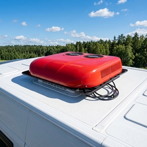 เครื่องปรับอากาศติดหลังคาสำหรับจอดรถ ใช้ไฟ 12/24V กำลังทำความเย็น 2400W และกำลังไฟ 600-900W สำหรับรถบรรทุก - Product Image 1