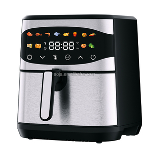 Prêt à être expédié : <span class=keywords><strong>Friteuse</strong></span> à air <span class=keywords><strong>XXL</strong></span> 8,2 L 2200 W avec système de chauffage double, prise BS, pas besoin de retourner les aliments, écran tactile numérique, cuisson intelligente <span class=keywords><strong>sans</strong></span> <span class=keywords><strong>huile</strong></span> - Product Image 1
