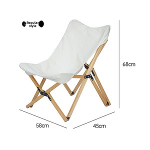 <span class=keywords><strong>Chaise</strong></span> pliante de loisirs en bois massif avec <span class=keywords><strong>toile</strong></span> en coton pour le camping en plein air, la terrasse et la détente dans la cour - Product Image 4