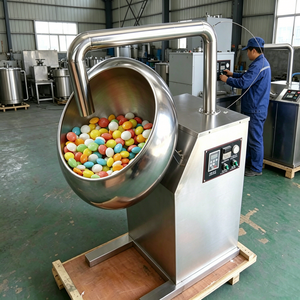 Machine à enrober les amandes au chocolat, entièrement automatique, pour enrober les bonbons et les cacahuètes, à prix abordable - Product Image 3