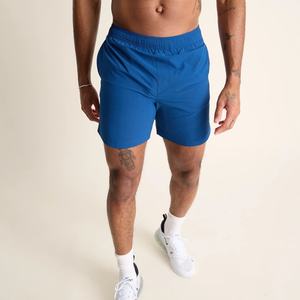Pantalones Cortos Deportivos de Camuflaje de Cintura Alta de 3 Pulgadas para Hombre, con Forro Dividido y Cierre Elástico en la Cintura - Product Image 1
