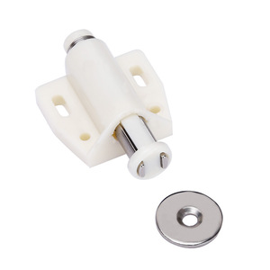 Cierre magnético para puerta de armario Zhan Han ZH-819, de plástico, con botón pulsador oculto y autobloqueante, para armario. - Product Image 2