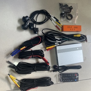 Accesorios para Automóviles, Cámara 360, 1080p, 3D, WDR, Sistema de Visión Envolvente, Grabador DVR de 4 Canales, Sistema de Vigilancia para Automóvil, Android - Product Image 1