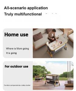 Culla <span class=keywords><strong>Portatile</strong></span> Pieghevole in Lega di Alluminio Multifunzione Letto Grande per Neonati per Uso Scolastico all'Ingrosso - Product Image 3