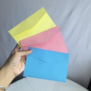 ซองจดหมายกระดาษงานแต่งงานพร้อมโลโก้สำหรับบัตรเชิญตัวหนังสือด้วยเงินสดแฟ้มเก็บใบแจ้งหนี้ดีไซน์แบบเรียบง่าย - Product Image 3
