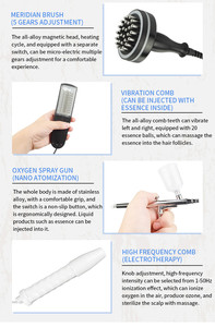 S Nhà Máy Giá 7-in-1 nang tóc phát hiện da đầu phân tích máy da đầu massage da đầu chống rụng tóc mọc lại máy - Product Image 6