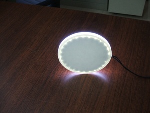 Mô hình edgelight cong dẫn dấu hiệu Acrylic cơ sở Ánh Sáng hướng dẫn tẤm siêu sáng siêu mỏng dẫn Bảng điều khiển ánh sáng CE ul được phê duyệt - Product Image 6