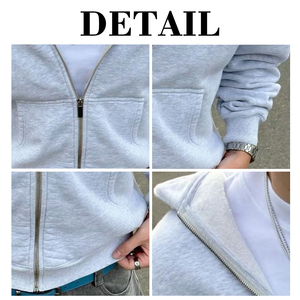 Sudadera con Capucha Kingsen Personalizada con Logotipo, 100% Algodón Grueso, Unisex, Ecológica, Transpirable, Diseño Casual de Primavera - Product Image 6