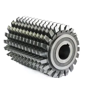 Alta precisão presshaving engrenagem hobbing cortadores para spur gear CNC hobbing máquina engrenagem cortador