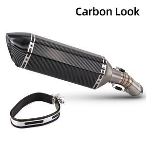 Tubo de Escape Modificado de Acero Inoxidable para Motocicleta Yamaha <span class=keywords><strong>FZ8</strong></span> FZ8N FZ8S, Conexió<span class=keywords><strong>n</strong></span> de 51 mm para Silenciador con DB Killer - Product Image 3