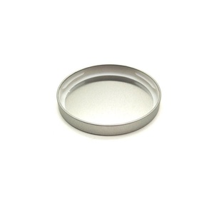 Precio de fábrica: Tarro de almacenamiento de metal y vidrio para velas DIY, recipiente de hojalata sellado de 92 mm de diámetro, cubierta inteligente de metal para aromaterapia - Product Image 4