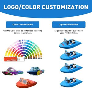 เรือเจ็ทไฟฟ้าอลูมิเนียมขนาดเล็ก เรือยอชท์สปอร์ตสุดหรู สำหรับพายในทะเลสาบกลางแจ้ง กำลังไฟ 15 กิโลวัตต์ เรือเจ็ทน้ำขนาดเล็ก - Product Image 4