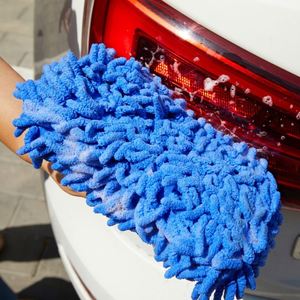 Double-Sided Bear Paw Thickened Chenille Cloth Multi-Functional Towel <b>Car</b> Wash Gloves <b>Model</b> C0077 - Product Image 5
