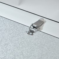 Module de plafond pour salle blanche à flux laminaire H14 HEPA FFU, boîtier en acier inoxydable, faible bruit, économie d'énergie, usage médical