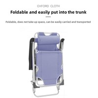 Chaise longue pliante zéro gravité, chaises de plage, chaise inclinable réglable, chaise portable d'extérieur pour le camping, la plage, la terrasse