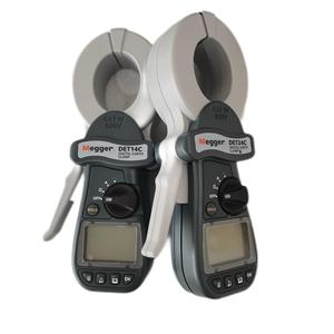 DET14C Digital <b>Clamp</b>-On Ground Resistance Tester with Onboard Memory Measuring and Analyzing Instruments - Product Image 1