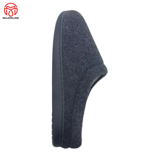 Full Customized OEM Fuzzy Winter Warm Cozy <strong>Slippers</strong> <strong>Felt</strong> Men's <strong>Slippers</strong> for Men House Bedroom Cotton <strong>slippers</strong> - Product Image 3