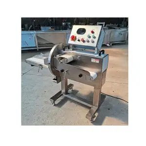 Hot selling affordable and practical Industrial Automatic Prosciutto Salami Conveyor Cooked Meat Slicing Machine Meat Slicer