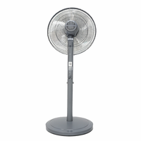 Ventilador de Pie de Alta Calidad de 18 Pulgadas con Soporte Ajustable en Altura para Hogar y Oficina
