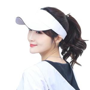 Open Top Tennis Cap For Men And Women Extra Long Visorless Sun Hat Sunscreen Sport Style Adult Promotional Hat - Product Image 4