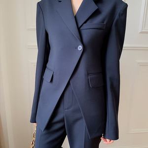 เสื้อเบลเซอร์เข้ารูปกระดุมแถวเดียวสำหรับผู้หญิงเสื้อเบลเซอร์เข้ารูปสำหรับใส่ไป2025ฤดูใบไม้ผลิ - Product Image 3