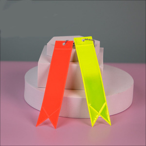 <span class=keywords><strong>Porte</strong></span>-<span class=keywords><strong>clés</strong></span> personnalisés avec logo multicolore, sangle réfléchissante pour selle de vélo de montagne, pendentif de sac - Product Image 2