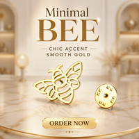 Pins de revers en métal plaqué sur mesure avec impression typographique, forme personnalisable pour vêtements et cadeaux