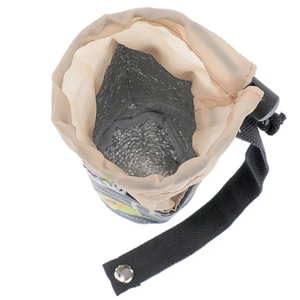 Bolsa térmica portátil con diseño de flores rectangulares, material de fibra de poliéster, bolsa de refrigeración. - Product Image 5