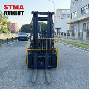 Montacargas Diésel STMA de Alta Calidad de 3.5 Toneladas, Exportado a Europa, con Motor Isuzu <span class=keywords><strong>4JG2</strong></span> y Certificación CE - Product Image 3