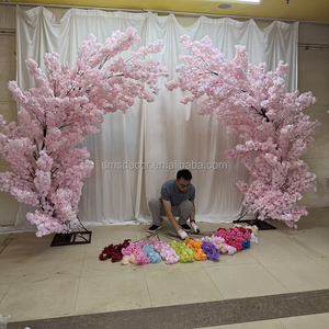 Arbre artificiel de <span class=keywords><strong>cerisier</strong></span> en fleurs rose de 250 cm de hauteur pour l'intérieur et l'extérieur, vente en gros de faux cerisiers japonais pour la décoration - Product Image 3