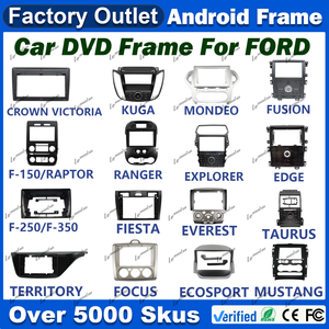 ขายส่งจากโรงงาน โครงหน้าปัดรถยนต์สำหรับ <span class=keywords><strong>FORD</strong></span> <span class=keywords><strong>Mustang</strong></span> Fiesta Escape ชุดติดตั้งเครื่องเสียงติดรถยนต์ แผงหน้าจอรถยนต์ โครงวิทยุติดรถยนต์ระบบ Android - Product Image 2