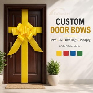 Colorart Gift Packaging Christmas Decorative PP Pull Bow Red Glossy Magnetic <strong>Car</strong> <strong>for</strong> <strong>Wedding</strong> Decoration - Product Image 3