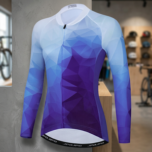 Maillot de Ciclismo SPRINT SPORTS para Mujer, Personalizado con Nombre de Equipo, Logotipo Impreso por Sublimación en la Parte Delantera, Protección Anti-UV, 130g, Spandex/Poliéster - Product Image 3