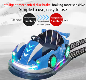 <span class=keywords><strong>Voiture</strong></span> électrique à tamponneaux pour enfants, parc d'attractions, jouet pour enfants en fibre de verre durable - Product Image 3