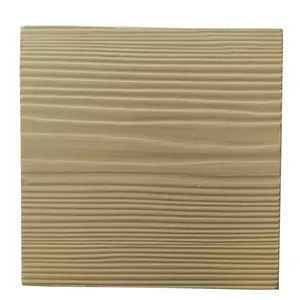 Water Resistant 8mm Waterproof Dutch Lap Wood Grain Stucco Fiber Cement Outdoor Lap Siding Cladding Board Exterior Wall